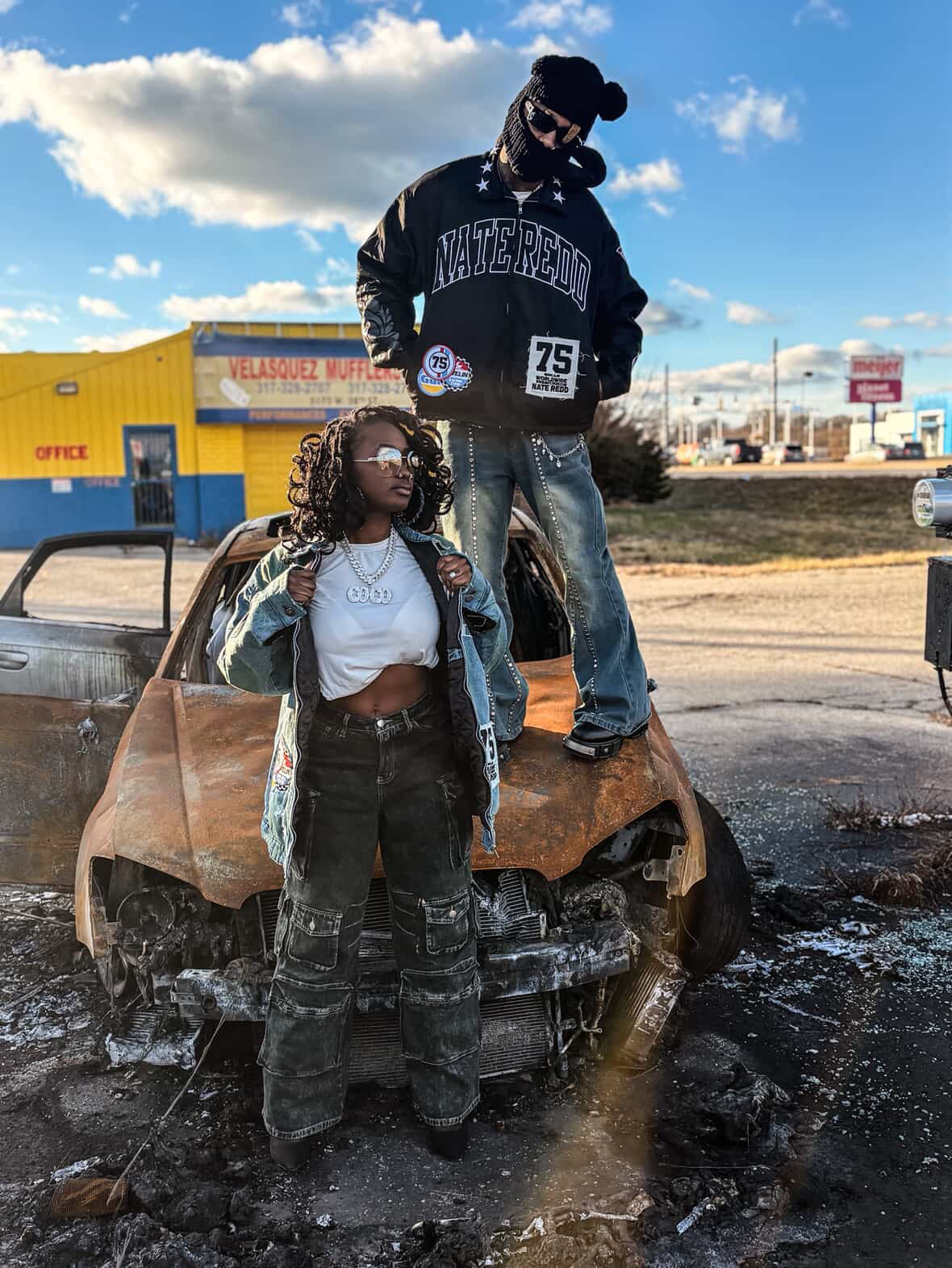 Black and Brown Biker Jackets