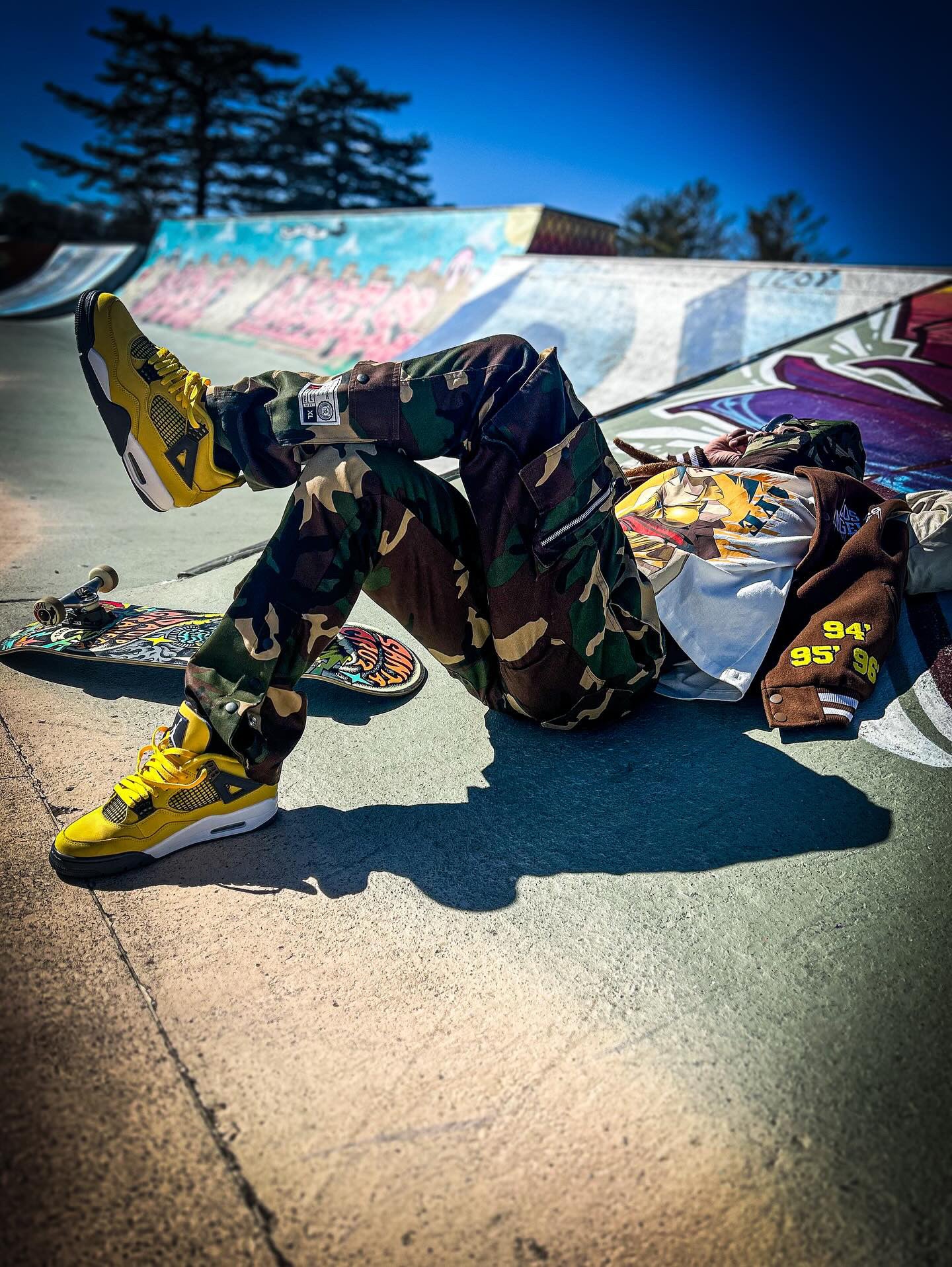 Camo Cargo Pants
