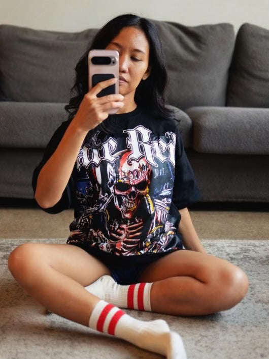 Nate Redd Black Skeleton T-Shirt