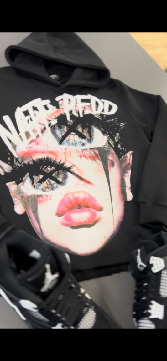 Nate Redd Girl Face Hoodie